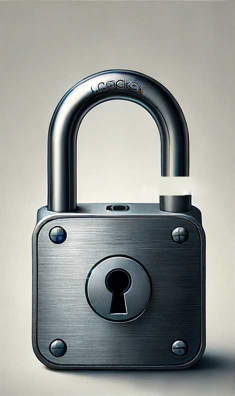 Unlocked Padlock
